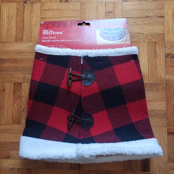 Tree Band Christmas Tree Plaid Skirt Cover - Picture 4 of 7